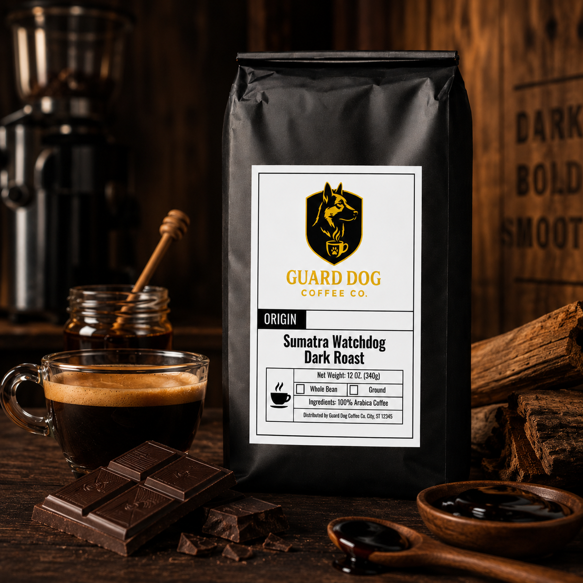 Sumatra Watchdog Dark Roast